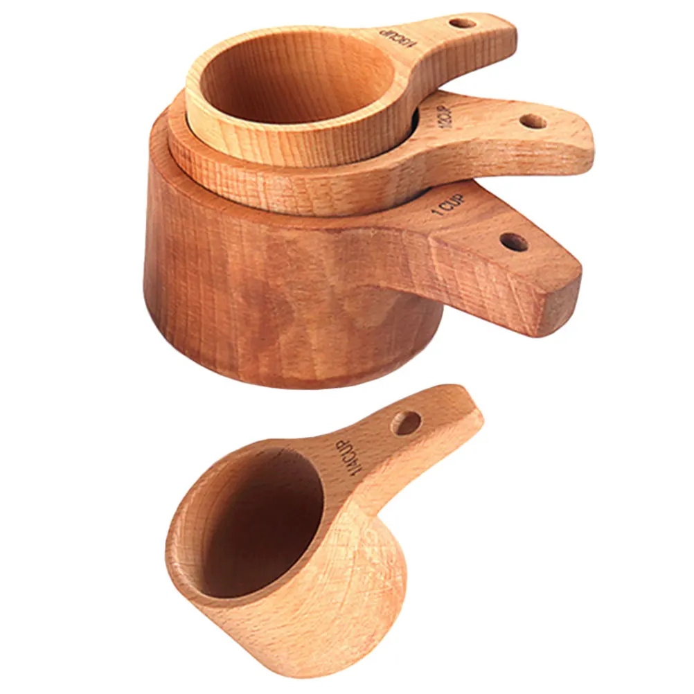 4Pcs Wooden Measuring Spoon Coffee Tea Baking Measure Tool Reusable Scale Spoons Safe Natural Long Life Gifts
4Pcs Wooden Measuring Spoon Coffee Tea Baking Measure Tool Reusable Scale Spoons Safe Natural Long Life Gifts
