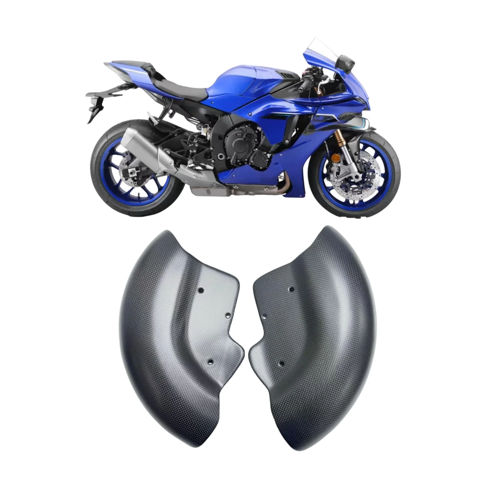 Подходит для Yamaha R1 R1M, комплект колпаков для колес из 100% карбона, защитная облицовка воздухозаборника, аксессуары.
Подходит для Yamaha R1 R1M, комплект колпаков для колес из 100% карбона, защитная облицовка воздухозаборника, аксессуары.