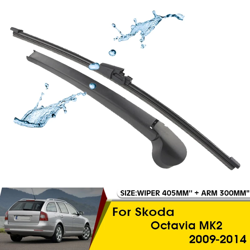 Car Wiper Blade For Skoda Octavia MK2 2009-2014 Rear Back Windshield Windscreen Rear Wiper 405mm+Arm 300mm Car Accessories
Car Wiper Blade For Skoda Octavia MK2 2009-2014 Rear Back Windshield Windscreen Rear Wiper 405mm+Arm 300mm Car Accessories