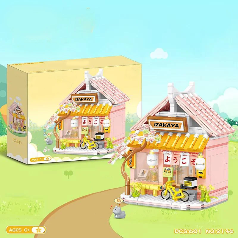 TOYLINX DIY Shop Building Sets CityStreet View Mini Building Blocks Simulation Architecture Toys Gifts for Kids Holiday Girls
TOYLINX DIY Shop Building Sets CityStreet View Mini Building Blocks Simulation Architecture Toys Gifts for Kids Holiday Girls