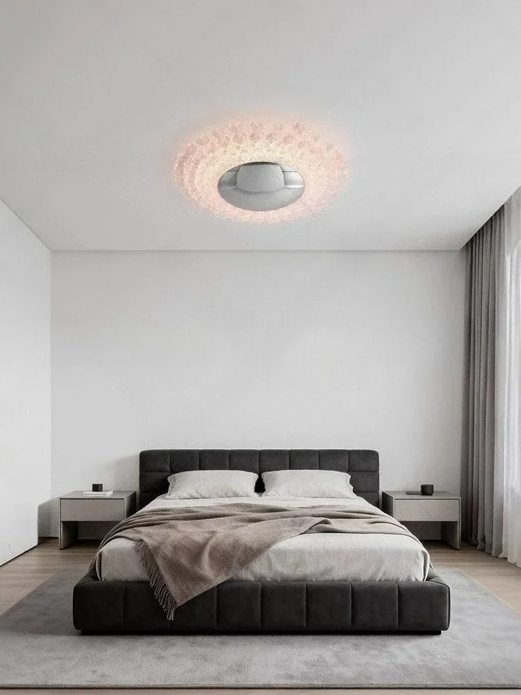 Итальянский минималистичный потолочный светильник, хромированный платиновый кристалл, защита глаз, дизайнерская лампа для спальни
Итальянский минималистичный потолочный светильник, хромированный платиновый кристалл, защита глаз, дизайнерская лампа для спальни