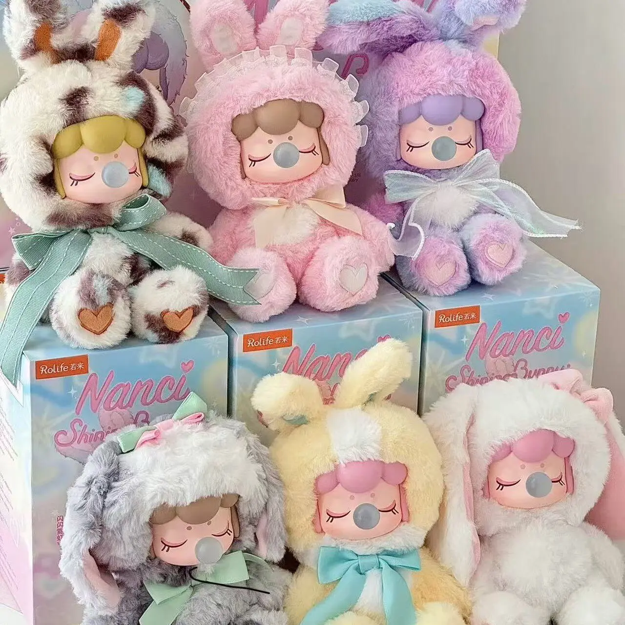 In Stock Nancie Shining Bunny Series Blind Box Vol.2 Trendy Collectible Soft Fluffy Figure Toy For Adult Collectors
In Stock Nancie Shining Bunny Series Blind Box Vol.2 Trendy Collectible Soft Fluffy Figure Toy For Adult Collectors