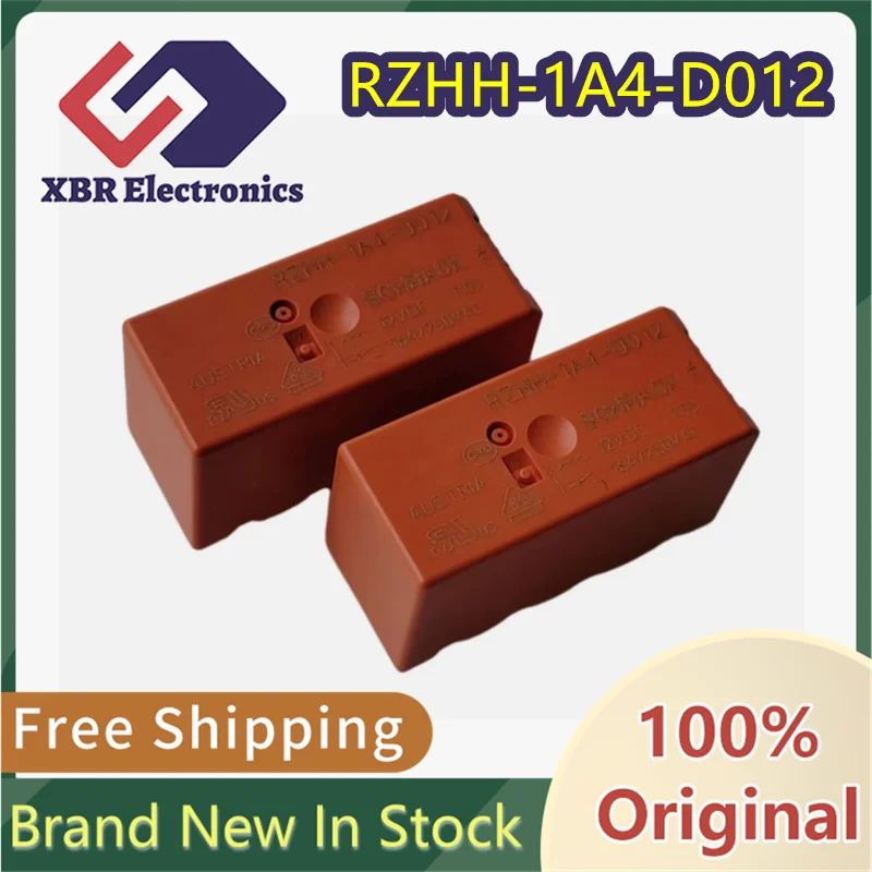 (5/50 pieces) RZHH-1A4-D012 12V 6-pin 16A DIP relay Brand new genuine product In stock for quick delivery Free shipping
(5/50 pieces) RZHH-1A4-D012 12V 6-pin 16A DIP relay Brand new genuine product In stock for quick delivery Free shipping