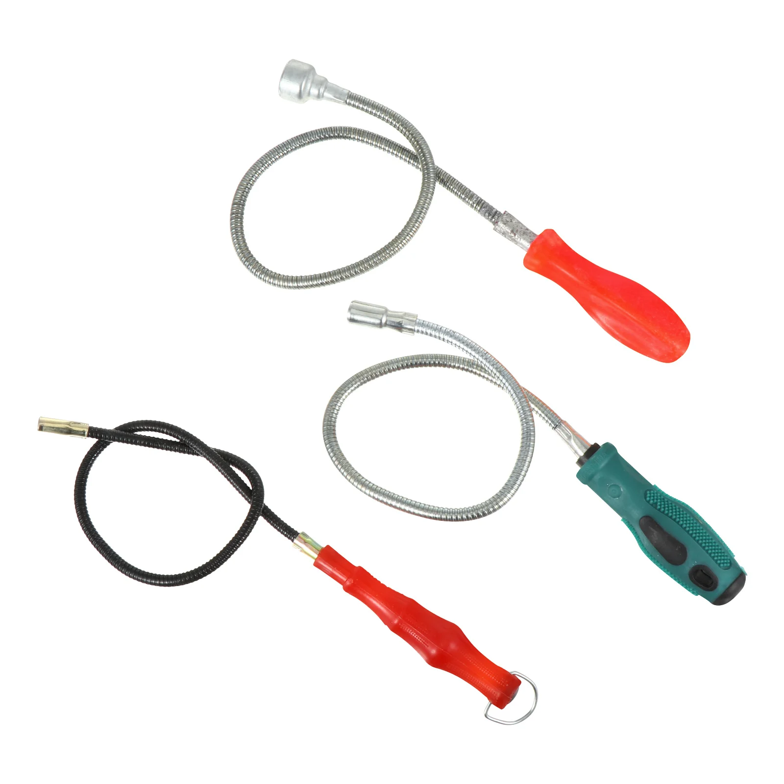 3Pcs Magnetic Pickup Tool Flexible Telescopic Alloy Steel Grab Tool Anti-Slip Handle Garage Pickup Grabber Kit
3Pcs Magnetic Pickup Tool Flexible Telescopic Alloy Steel Grab Tool Anti-Slip Handle Garage Pickup Grabber Kit