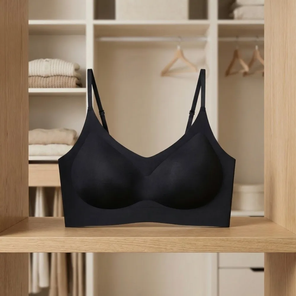 Fashion Thin Ice Silk Wireless V Bra Shockproof Traceless Seamless Bras Gathered Breasts Comfortable Brassiere for Women Yoga
Fashion Thin Ice Silk Wireless V Bra Shockproof Traceless Seamless Bras Gathered Breasts Comfortable Brassiere for Women Yoga