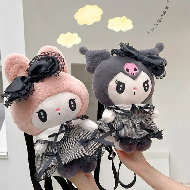 Kawaii Sanrio Bag Kuromi Plush Backpack Lolita Style Plushies Stuffed Animal Doll Toys My Melody Bag Women Tote Girl Christmas
Kawaii Sanrio Bag Kuromi Plush Backpack Lolita Style Plushies Stuffed Animal Doll Toys My Melody Bag Women Tote Girl Christmas