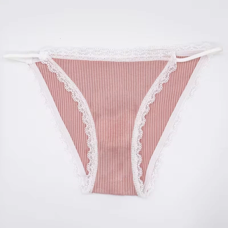 Sexy Women's Thong Panties Breathable Cotton Underwear Sweet Lace Lingerie Cute Female Briefs Comfort Striped Underpants
Sexy Women's Thong Panties Breathable Cotton Underwear Sweet Lace Lingerie Cute Female Briefs Comfort Striped Underpants