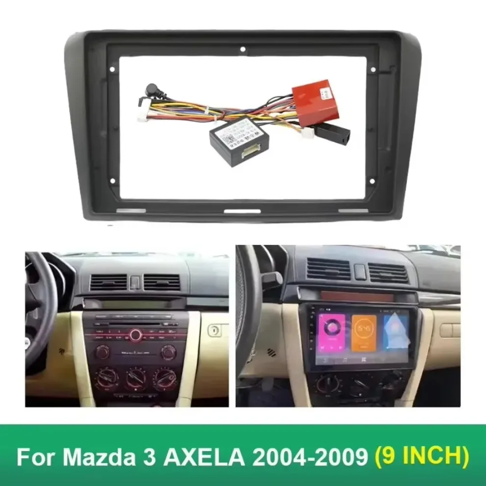 Car Frame Fascia Adapter Canbus Box Android Radio Audio Dash Fiting Panel Kit For Mazda 3 AXELA 2004-2009 9 Inch
Car Frame Fascia Adapter Canbus Box Android Radio Audio Dash Fiting Panel Kit For Mazda 3 AXELA 2004-2009 9 Inch