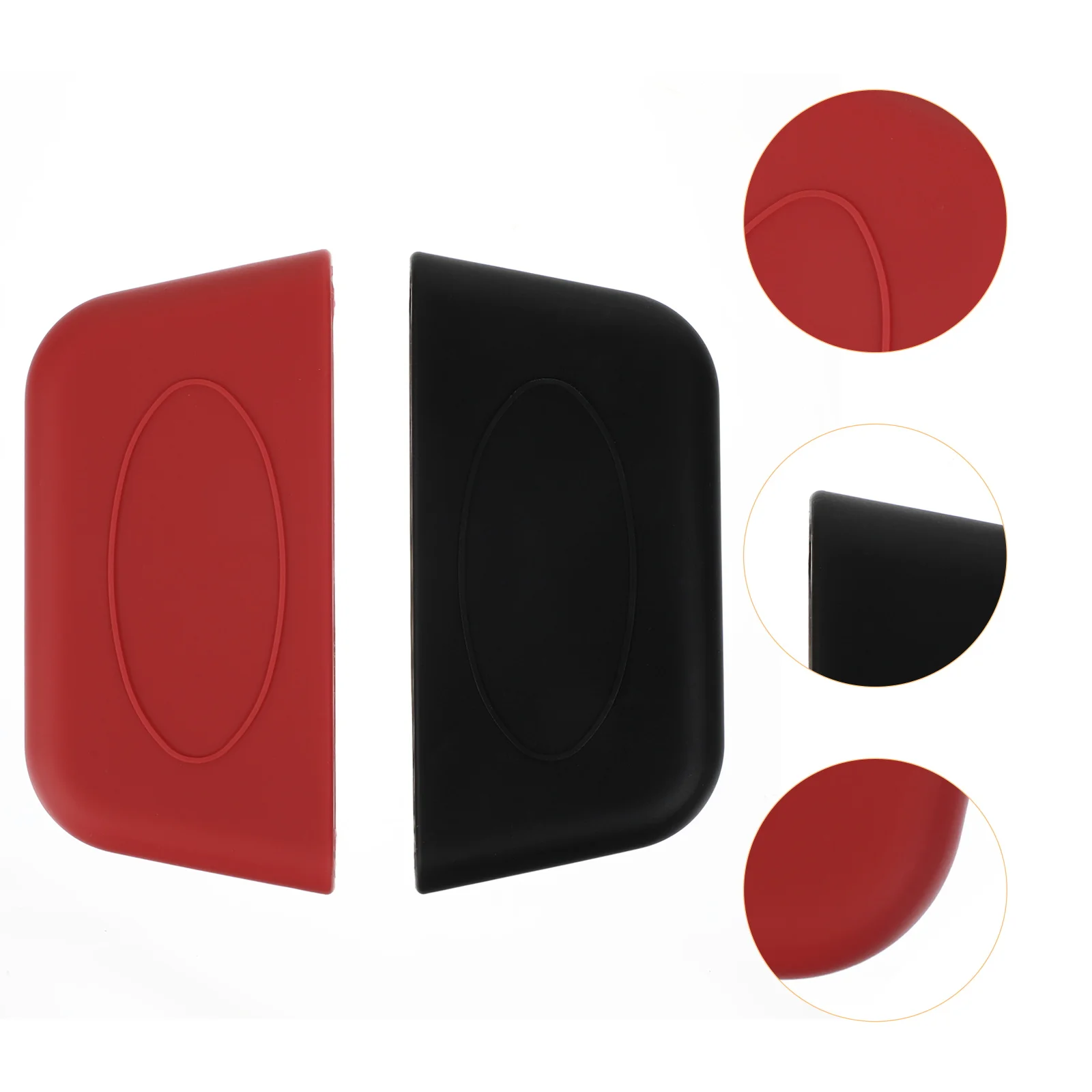 2Pcs Heat-Resistant Silicone Pot Lid Sleeve Grip Insulated Hot Pot Holder for Microwave Oven Use Heat Insulation Cover
2Pcs Heat-Resistant Silicone Pot Lid Sleeve Grip Insulated Hot Pot Holder for Microwave Oven Use Heat Insulation Cover