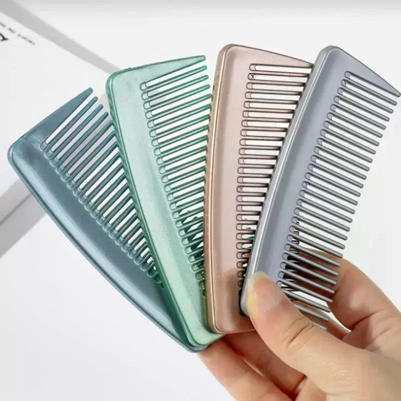 Wide Tooth Comb, Portable Height Fixed Hair Styling Tool, For Travel, Durable & Easy Grip Design
Wide Tooth Comb, Portable Height Fixed Hair Styling Tool, For Travel, Durable & Easy Grip Design