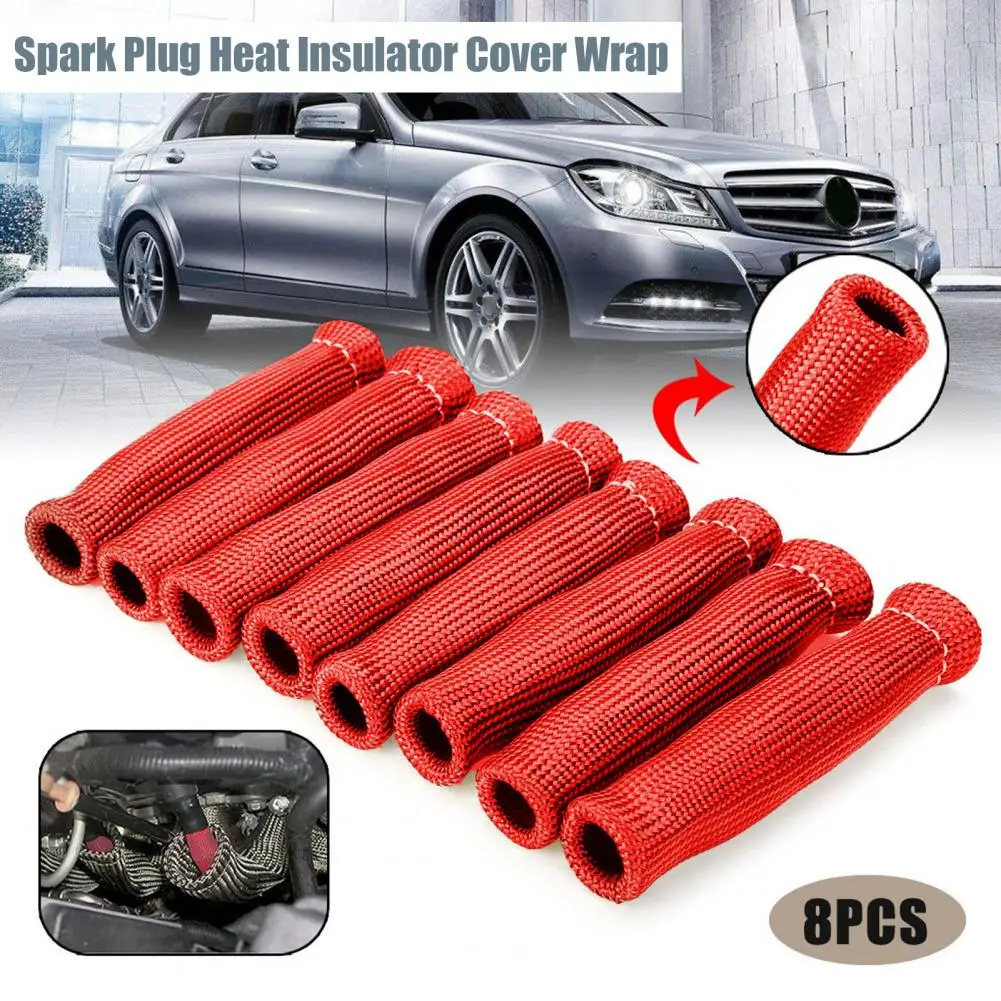 8Pcs High Temperature Resistance Glass Fiber Spark Plug Wire Sheath Car Spark Plug Wire Hardness Protector Automotive Parts
8Pcs High Temperature Resistance Glass Fiber Spark Plug Wire Sheath Car Spark Plug Wire Hardness Protector Automotive Parts