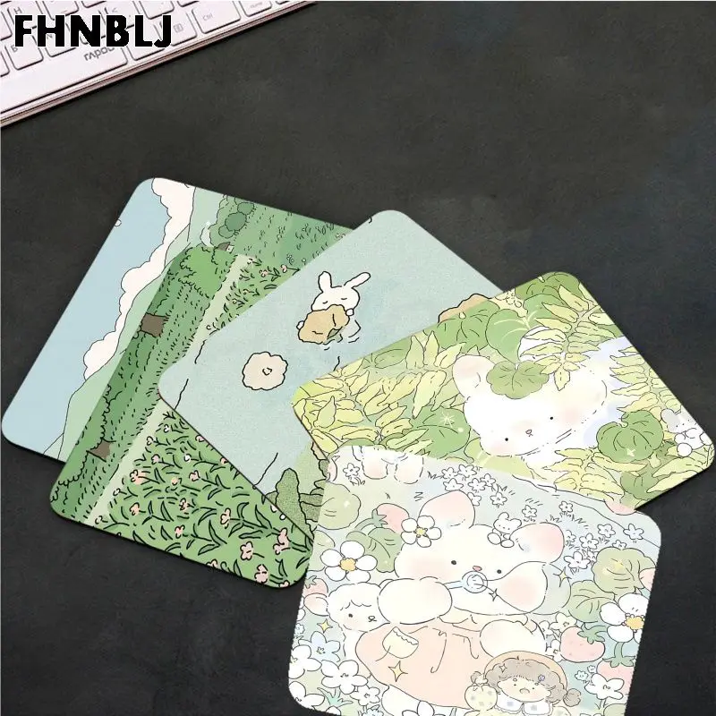 Green Cute Flower And Rabbit Cartoon Mousepad Custom Skin Thickened Mouse Keyboard Table Mat Office Supplies Decor Bedroom
Green Cute Flower And Rabbit Cartoon Mousepad Custom Skin Thickened Mouse Keyboard Table Mat Office Supplies Decor Bedroom