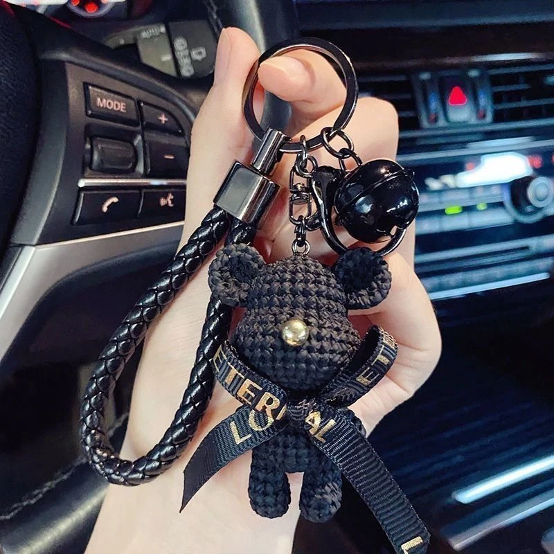 Cute Bear Car Keychain Little Bear Bow Rabbit Keyring Fashion Doll Bag Pendant Creative Cars Accessories Key chain Decorations
Cute Bear Car Keychain Little Bear Bow Rabbit Keyring Fashion Doll Bag Pendant Creative Cars Accessories Key chain Decorations