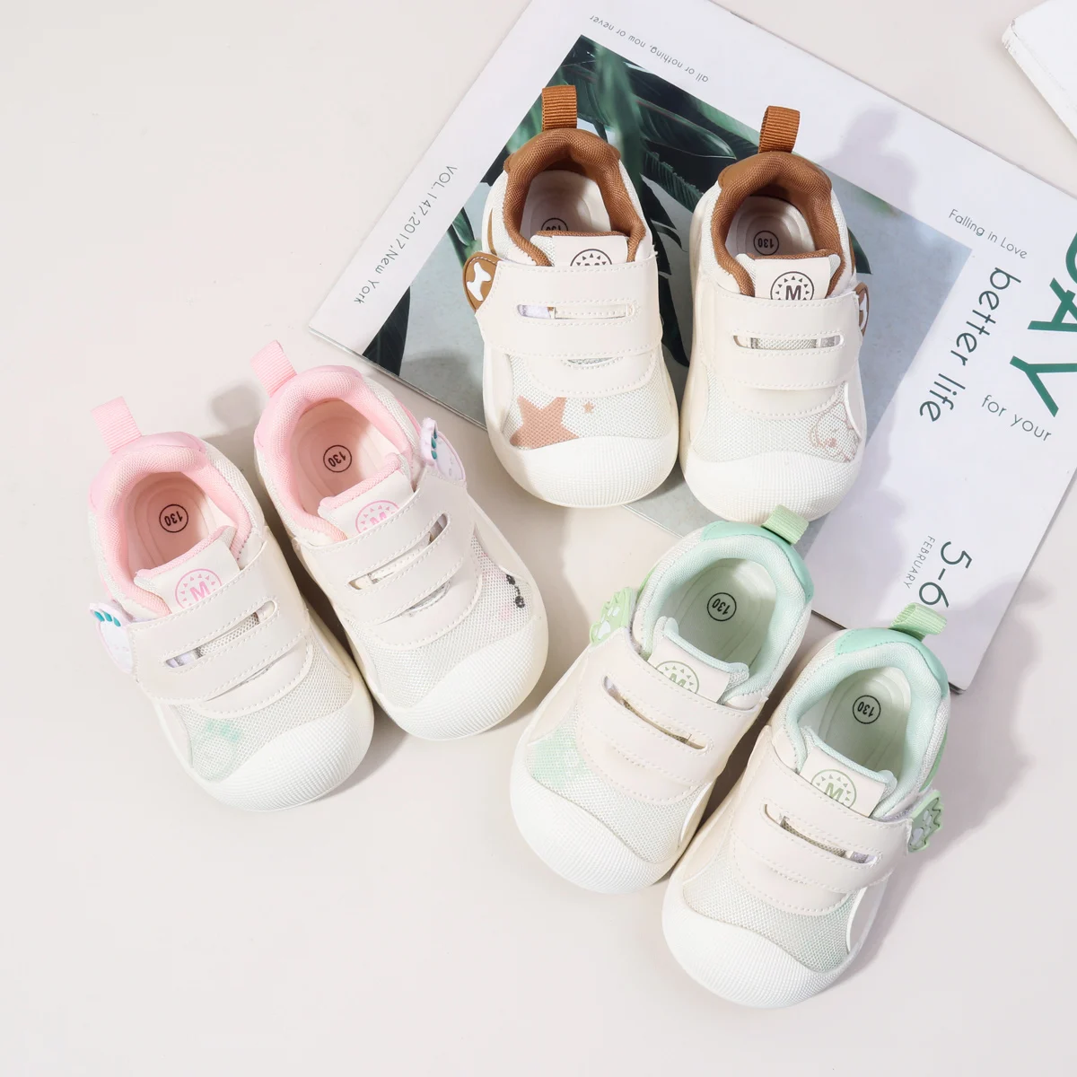 2025 New Spring And Autumn Baby Boys And Girls First Walking Indoor Outdoor Toddler Shoes For 0-2Y Baby Unisex Casual Shoes
2025 New Spring And Autumn Baby Boys And Girls First Walking Indoor Outdoor Toddler Shoes For 0-2Y Baby Unisex Casual Shoes