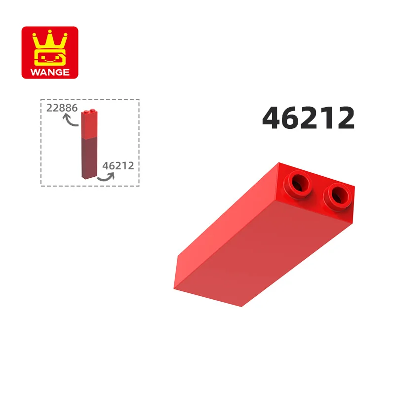 WANGE 46212 100g/29 pcs Brick 1 x 2 x 5 without Side Supports Accessories Compatible Brick DIY Children's Toy Assembly Parts
WANGE 46212 100g/29 pcs Brick 1 x 2 x 5 without Side Supports Accessories Compatible Brick DIY Children's Toy Assembly Parts