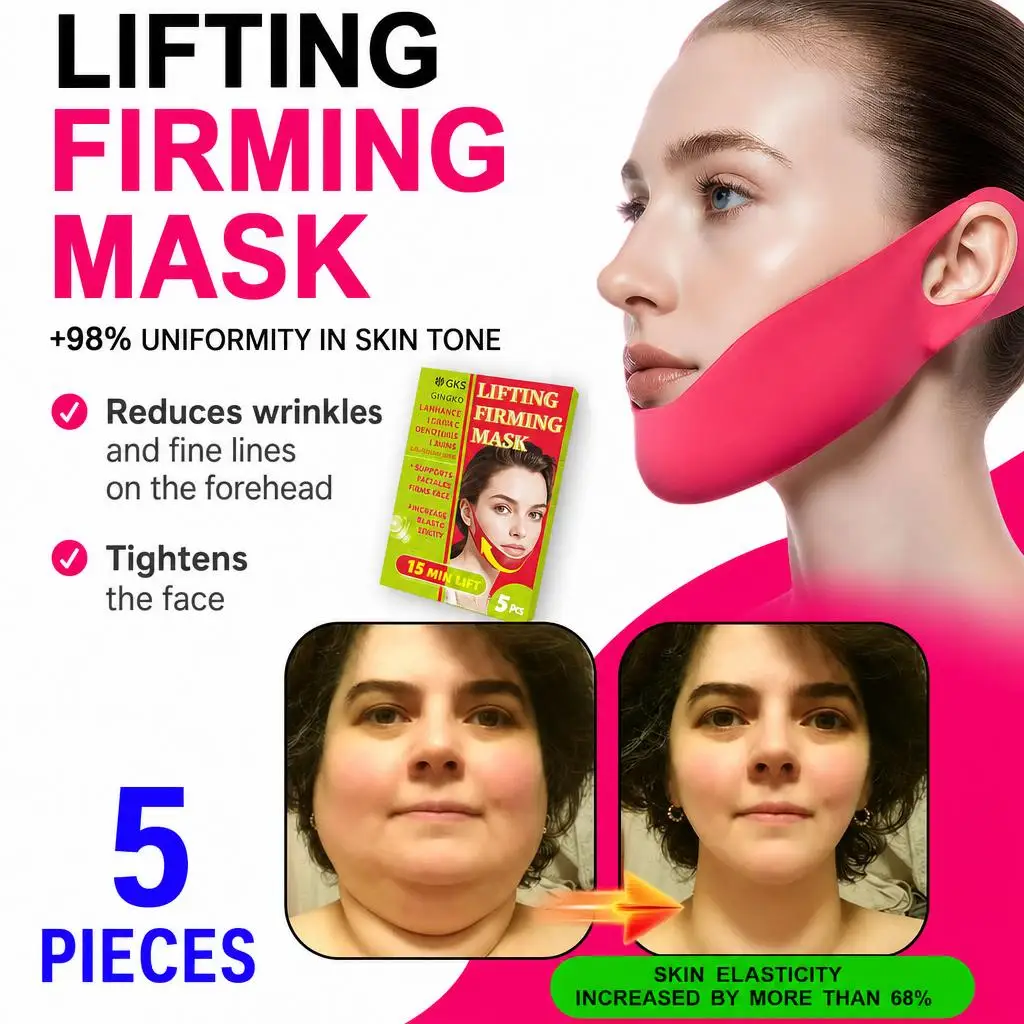 Reusable face slimming mask - women's double chin lifting, facial massage, cheek lifting, facial skincare and beauty, daily care tool - V-shaped face shaping
Reusable face slimming mask - women's double chin lifting, facial massage, cheek lifting, facial skincare and beauty, daily care tool - V-shaped face shaping