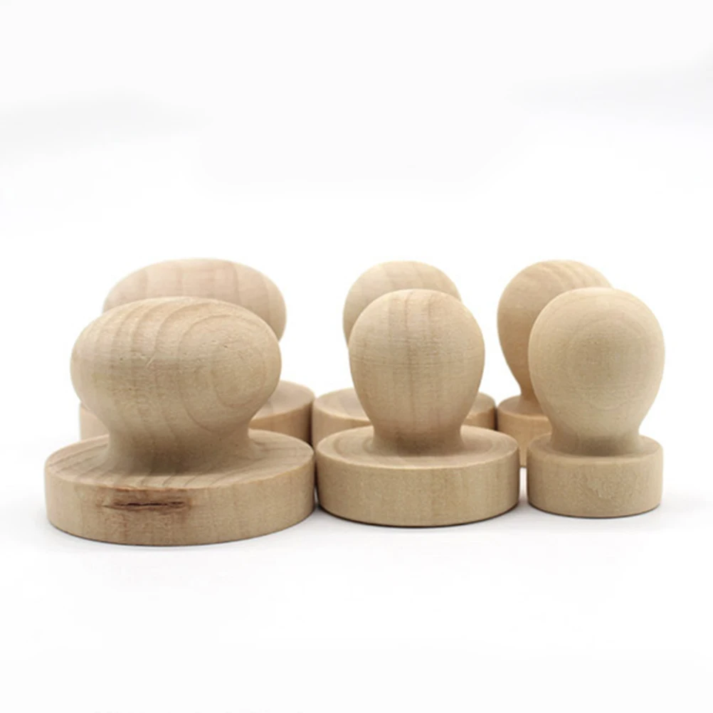 5 Pcs Solid Wood Round Handle Seal Planner Stamps for Crafts Ink Crafting Scrapbooking Journal Drawer
5 Pcs Solid Wood Round Handle Seal Planner Stamps for Crafts Ink Crafting Scrapbooking Journal Drawer