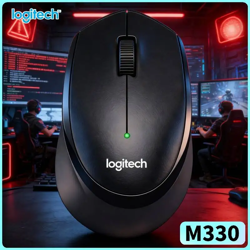 Logitech M330 Silent Cordless Mouse 2.4GHz USB Nano Receiver 10m Range Reliable Quick for PC Mac Laptop Office Table
Logitech M330 Silent Cordless Mouse 2.4GHz USB Nano Receiver 10m Range Reliable Quick for PC Mac Laptop Office Table