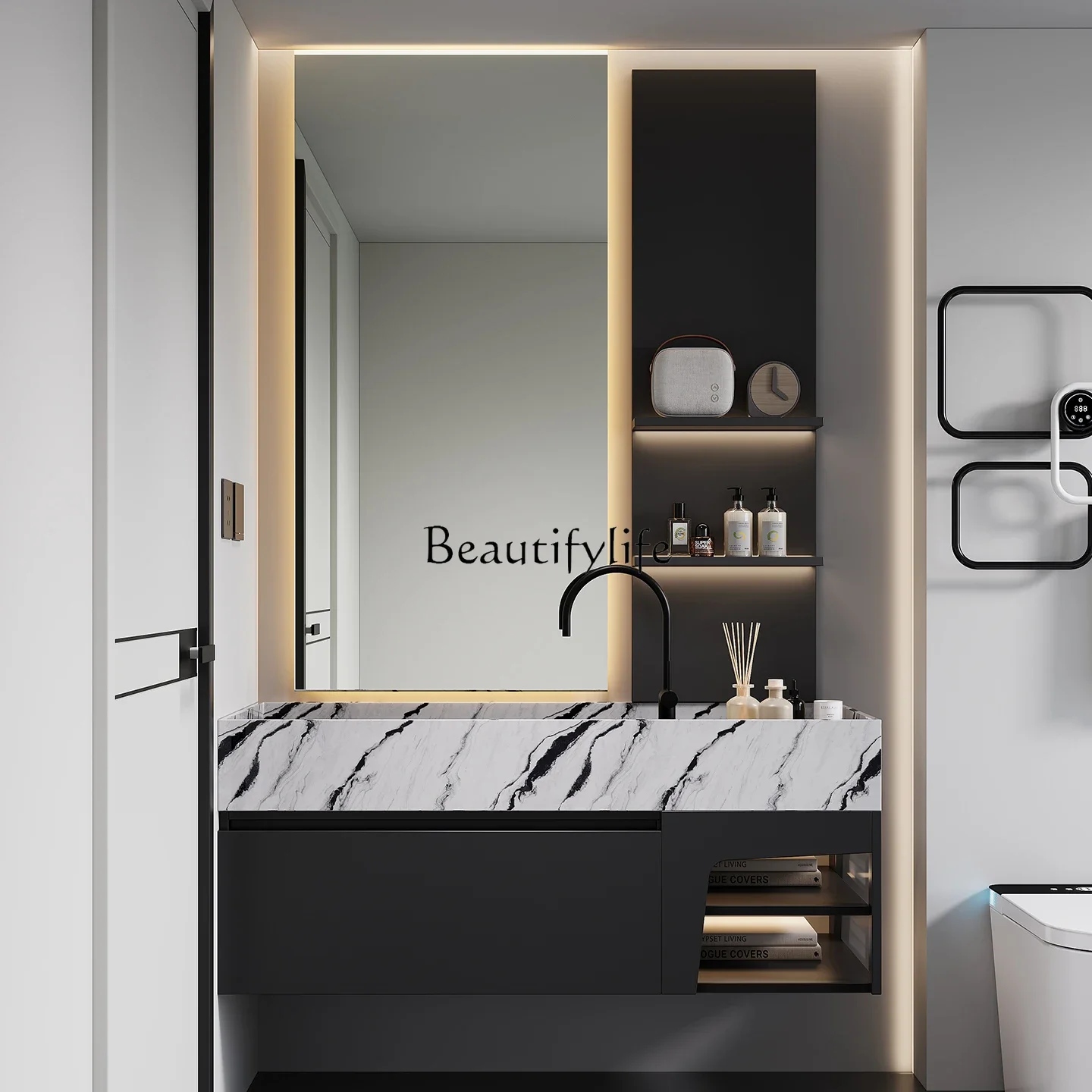 yj32 Итальянский минималистичный шкаф для ванной комнаты, комбинация умывальника 2025 года, комбинация раковины из каменной плиты
yj32 Итальянский минималистичный шкаф для ванной комнаты, комбинация умывальника 2025 года, комбинация раковины из каменной плиты