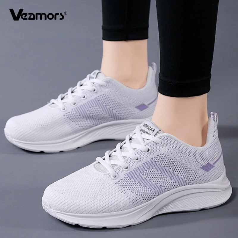 Light Knitted Women Casual Shoes Breathable Mesh Ladies' Daily Sneakers Non-slip Soft Tennis Trainers Traveling Running Shoes
Light Knitted Women Casual Shoes Breathable Mesh Ladies' Daily Sneakers Non-slip Soft Tennis Trainers Traveling Running Shoes