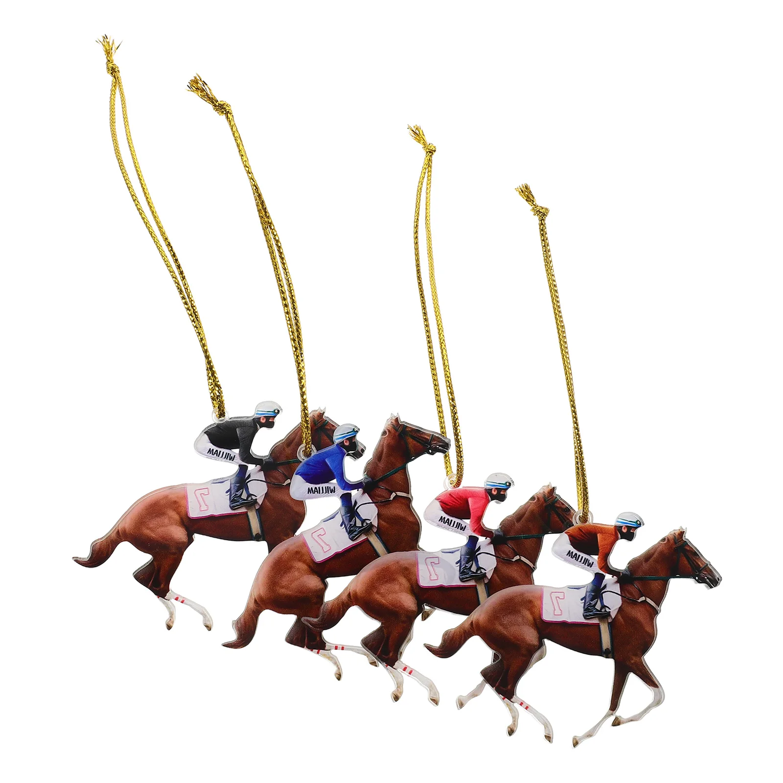 4Pcs Vibrant Acrylic Horse Hanging Decor Ornaments for Home Car Office Stylish Equestrian Enthusiasts Horse Figurine
4Pcs Vibrant Acrylic Horse Hanging Decor Ornaments for Home Car Office Stylish Equestrian Enthusiasts Horse Figurine
