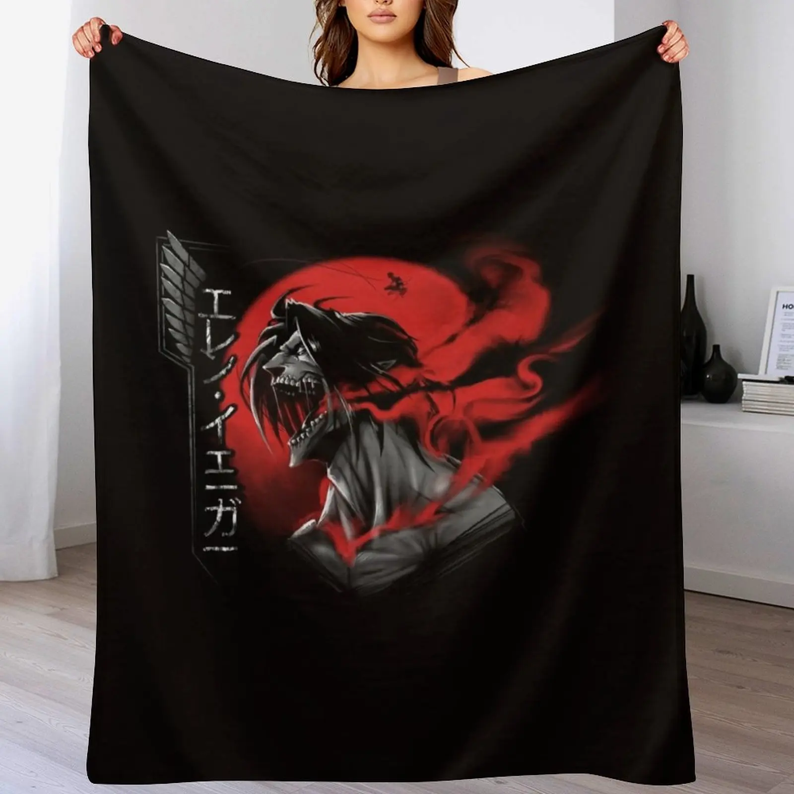 Eren Throw Blanket Stylish Decor Blanket Gift for Friends Roommate
Eren Throw Blanket Stylish Decor Blanket Gift for Friends Roommate