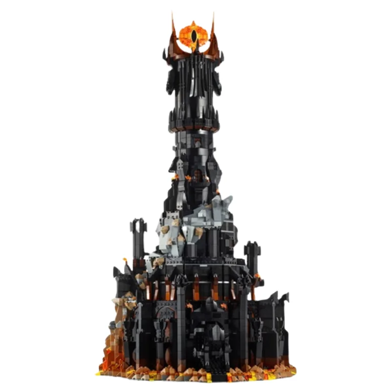 5471 предмета черной башни, темная модель, креативная башня Moc, украшение в виде Саурона, подарок на день рождения для взрослых, мальчиков и девочек
5471 предмета черной башни, темная модель, креативная башня Moc, украшение в виде Саурона, подарок на день рождения для взрослых, мальчиков и девочек