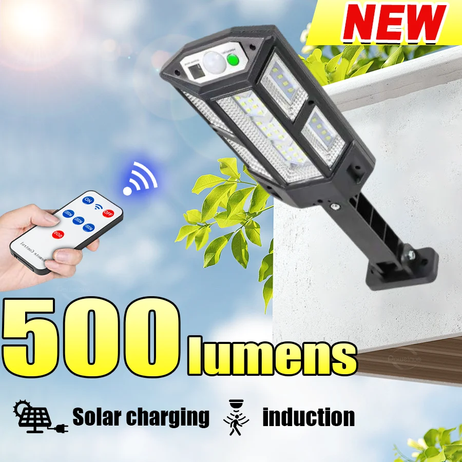 500LM Outdoor Solar Lights Motion Sensor Solar 3 Modes Waterproof Security Lighting for Patio Garden Door Street Light Wall Lamp
500LM Outdoor Solar Lights Motion Sensor Solar 3 Modes Waterproof Security Lighting for Patio Garden Door Street Light Wall Lamp