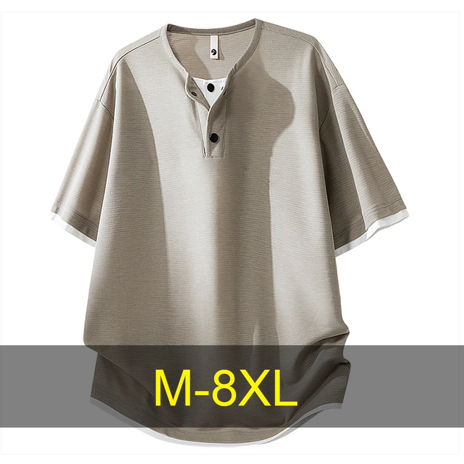 8XL Plus Size T-shirt Men Summer Short Sleeve Tops Tees Tshirts Fashion Casual Breathable T Shirts Big Size 8XL
8XL Plus Size T-shirt Men Summer Short Sleeve Tops Tees Tshirts Fashion Casual Breathable T Shirts Big Size 8XL