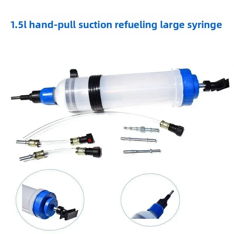 Durable Manual pumping refueling, fuel brake oil gear oil filling pumping tool oil 1.5L
Durable Manual pumping refueling, fuel brake oil gear oil filling pumping tool oil 1.5L
