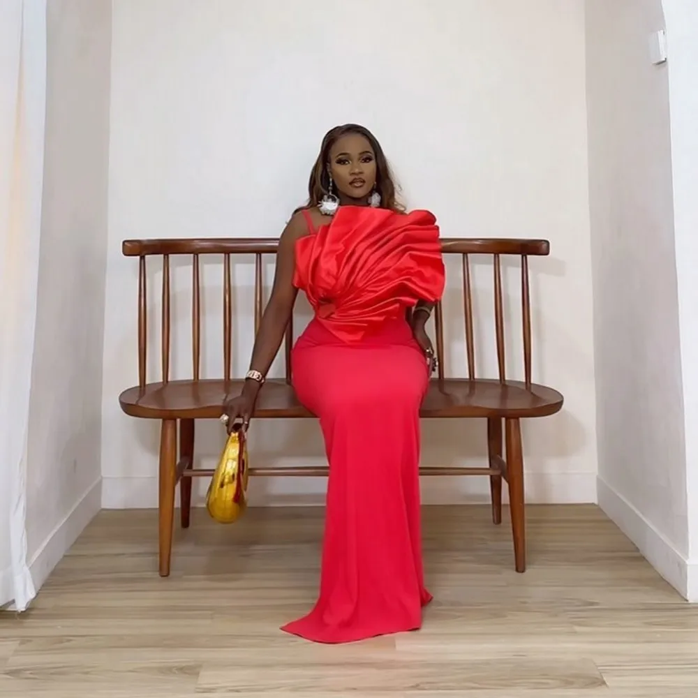 2025 Red Stretchy Long Formal Dress Strapless Ruched Pleated Maxi Women's Trendy Sexy Gown for Party
2025 Red Stretchy Long Formal Dress Strapless Ruched Pleated Maxi Women's Trendy Sexy Gown for Party