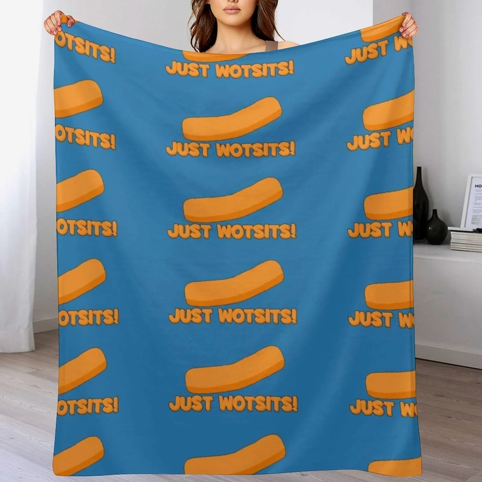 Just Wotsits! Throw Blanket Ultra Plush Cozy Blanket for Napping Sleeping
Just Wotsits! Throw Blanket Ultra Plush Cozy Blanket for Napping Sleeping