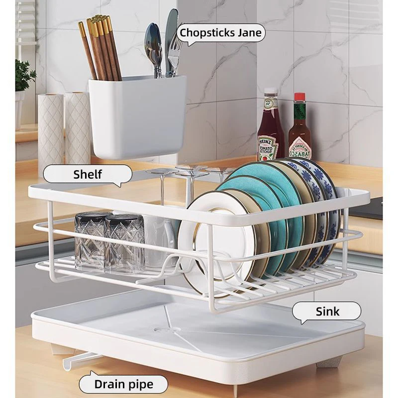 Kitchen Dish Storage Rack Countertop Cup Dish Drainer Holder Utensil Holder Plate Organizer Drying Rack
Kitchen Dish Storage Rack Countertop Cup Dish Drainer Holder Utensil Holder Plate Organizer Drying Rack