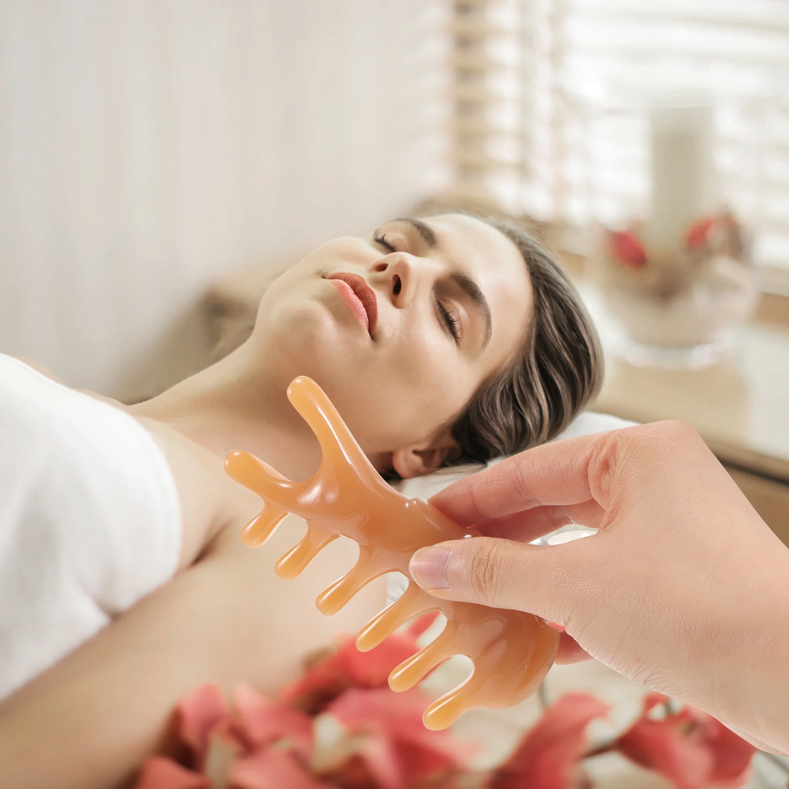 Small Resin Nose Massage Tool Facial Acupoint Comb Multipurpose Portable Body Scraping Massager for Face Neck Shoulder Legs
Small Resin Nose Massage Tool Facial Acupoint Comb Multipurpose Portable Body Scraping Massager for Face Neck Shoulder Legs