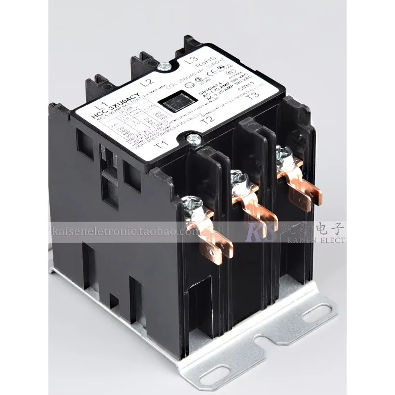 Контактор переменного тока HCC-3XU04CY 208-240В 40А для напольных фритюрниц, трехфазный, для электрических фритюрниц Indier
Контактор переменного тока HCC-3XU04CY 208-240В 40А для напольных фритюрниц, трехфазный, для электрических фритюрниц Indier
