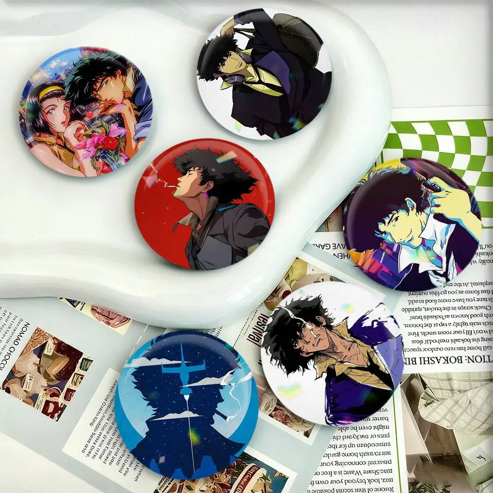 C-Cowboy Spike Bebop Spiegel Badges 25 32 44 58 75 mm Round Fans Collect Friends Gifts Brooch Souvenir
C-Cowboy Spike Bebop Spiegel Badges 25 32 44 58 75 mm Round Fans Collect Friends Gifts Brooch Souvenir