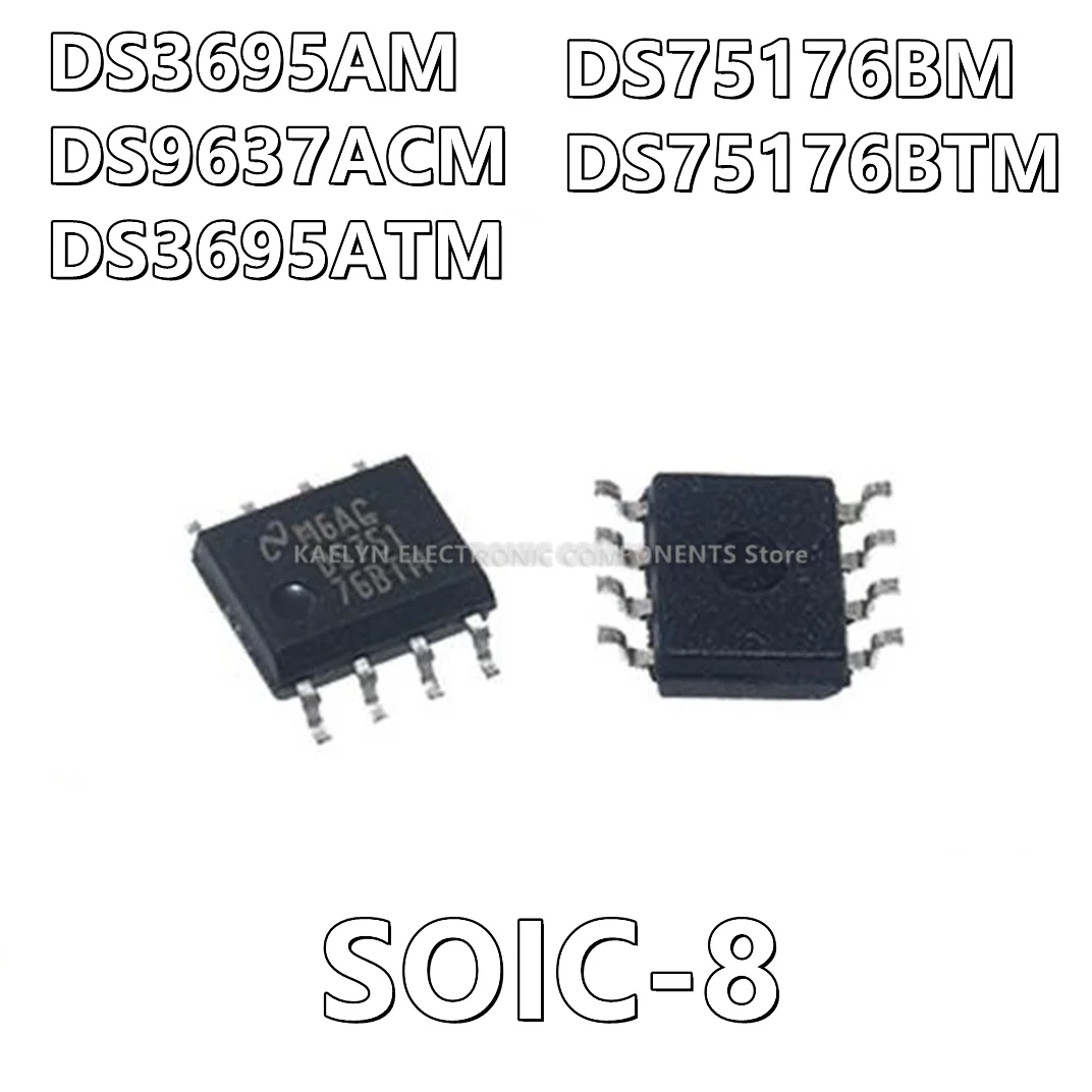 20 шт./лот DS3695AM DS9637ACM DS9637A DS3695ATM DS3695 DS75176BM DS75176BTM DS75176 SOIC-8
20 шт./лот DS3695AM DS9637ACM DS9637A DS3695ATM DS3695 DS75176BM DS75176BTM DS75176 SOIC-8