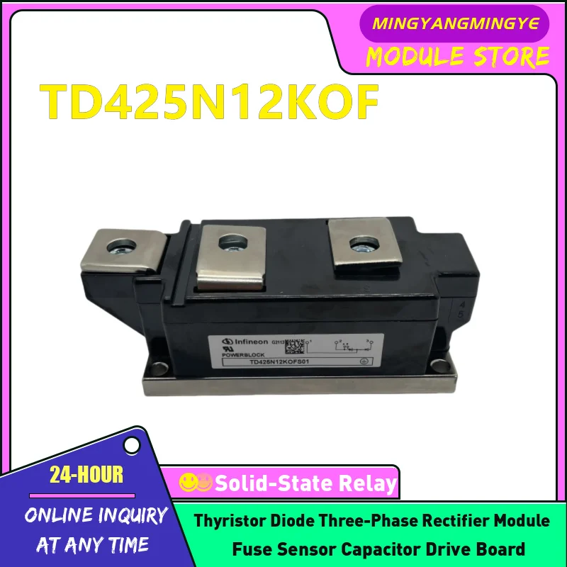 IGBT Module TD425N16KOF TD425N18KOF TD425N12KOF TD425N14KOF NEW ORIGINAL IN STOCK
IGBT Module TD425N16KOF TD425N18KOF TD425N12KOF TD425N14KOF NEW ORIGINAL IN STOCK
