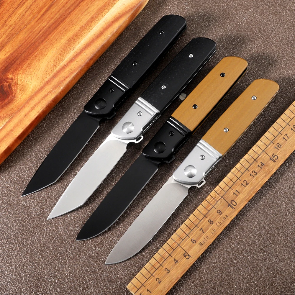 Folding pocket EDCD2 blade G10 handle Outdoor camping adventure hunting multifunctional portable tool
Folding pocket EDCD2 blade G10 handle Outdoor camping adventure hunting multifunctional portable tool