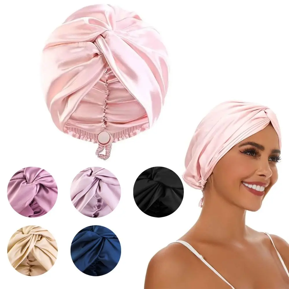 Curly Straight Hair Long Double Layer Cross Twisted Turban Adjustable Elastic Silk Satin Sleep Cap Hair Wrap
Curly Straight Hair Long Double Layer Cross Twisted Turban Adjustable Elastic Silk Satin Sleep Cap Hair Wrap
