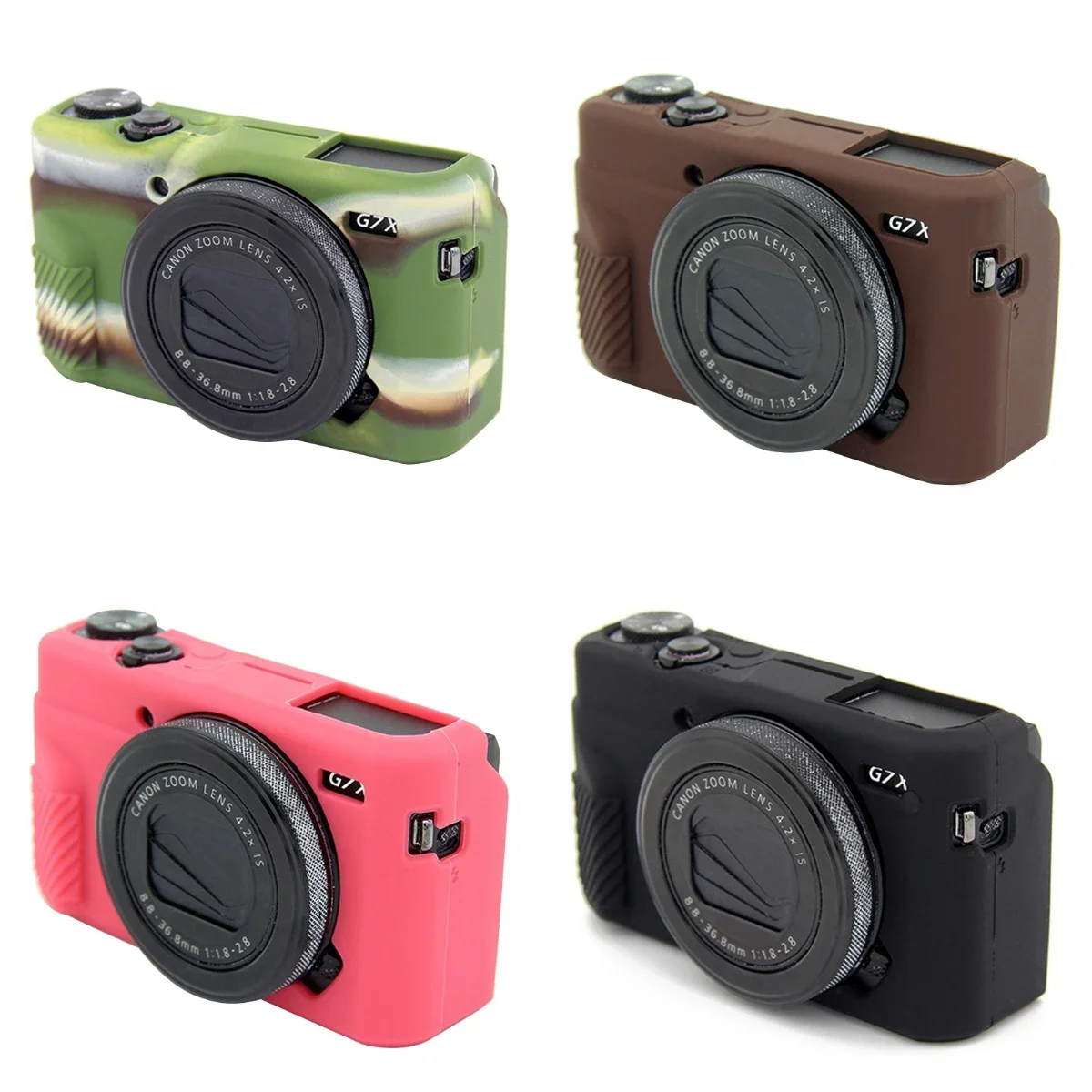 For Canon G7XII Mark 2 III G7X3 Mark 3 Camera Case: Travel-Friendly Silicone Soft Shell With Scratch-Resistant Film Soft Silicon
For Canon G7XII Mark 2 III G7X3 Mark 3 Camera Case: Travel-Friendly Silicone Soft Shell With Scratch-Resistant Film Soft Silicon