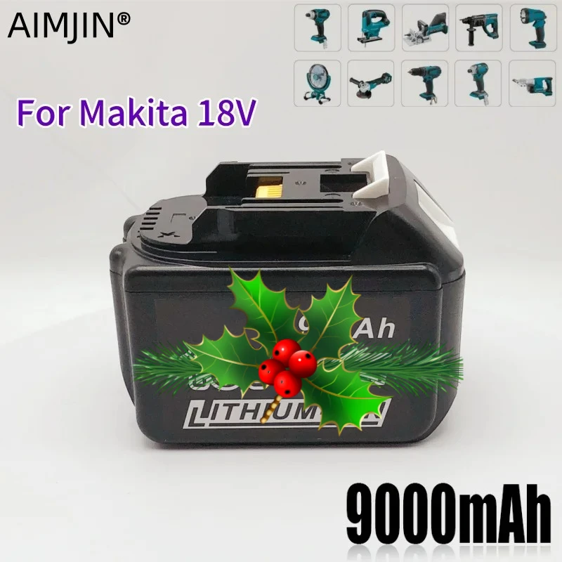 Аккумулятор 18В 9000мАч для Makita BL1840B BL1860 BL1890 BL1850B Li-ion BL1815 BL1830 BL1835, для беспроводных дрелей LXT400 DE
Аккумулятор 18В 9000мАч для Makita BL1840B BL1860 BL1890 BL1850B Li-ion BL1815 BL1830 BL1835, для беспроводных дрелей LXT400 DE