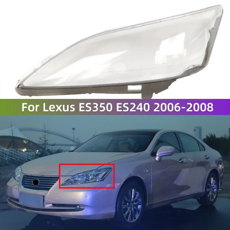 For Lexus ES ES240 ES350 2006 2007 2008 Automotive Accessories Transparent PC Material Headlight Lens
For Lexus ES ES240 ES350 2006 2007 2008 Automotive Accessories Transparent PC Material Headlight Lens