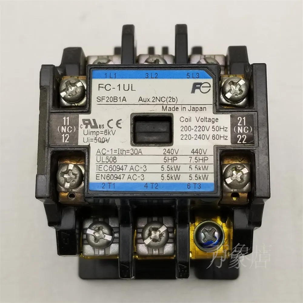 FUJI FC-1 FC 1UL FC 3UL FC 4UL original disassembly G11P11 with good contactor function
FUJI FC-1 FC 1UL FC 3UL FC 4UL original disassembly G11P11 with good contactor function