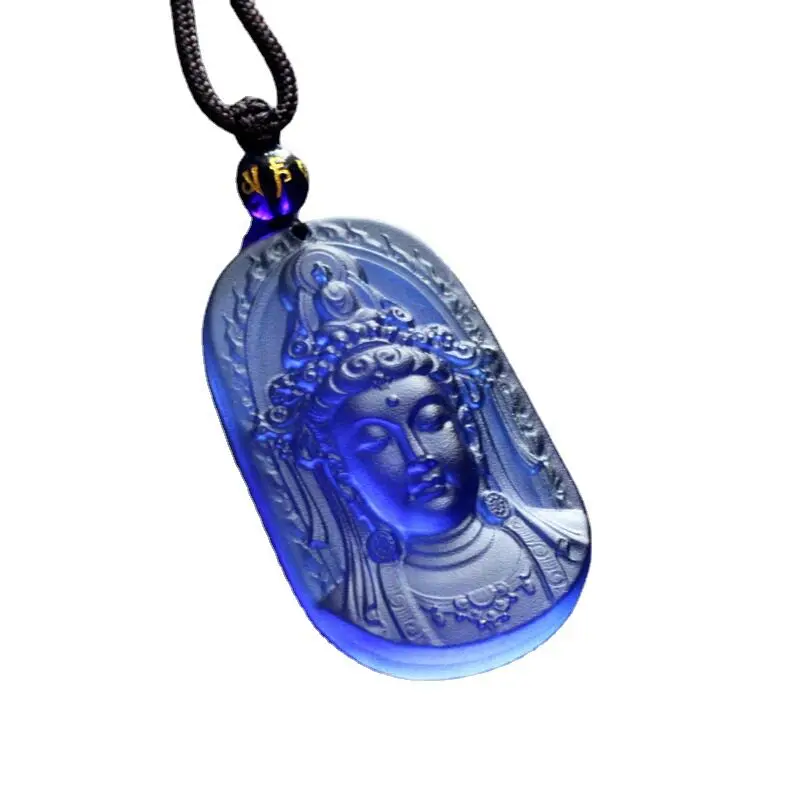 Guanyin Bodhisattva Pendant for Men Glazed Buddha Pendant for Blessing Peace and Good Fortune Gifts
Guanyin Bodhisattva Pendant for Men Glazed Buddha Pendant for Blessing Peace and Good Fortune Gifts