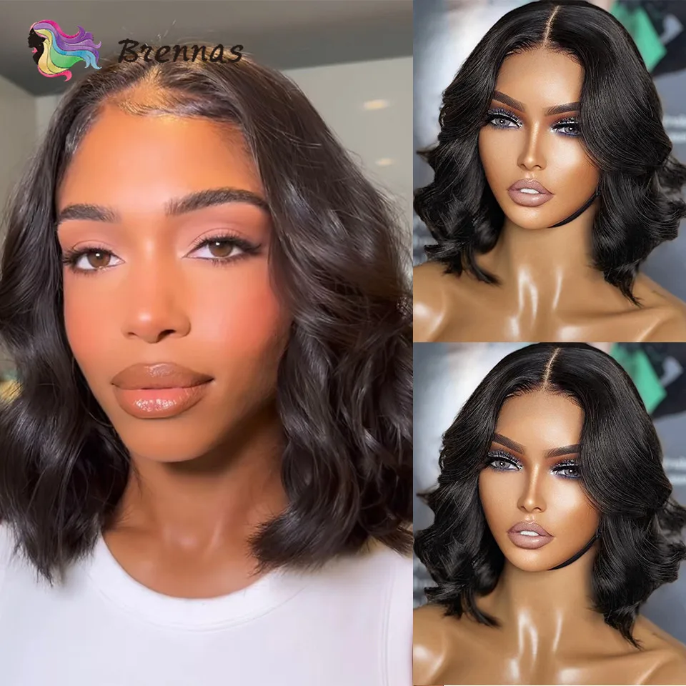 Body Wave Bob Wig Side Part Peruvian Human Hair 13x4 Bob Lace Frontal Wig Natural Color Body Wave Human Hair Wig For Black Women
Body Wave Bob Wig Side Part Peruvian Human Hair 13x4 Bob Lace Frontal Wig Natural Color Body Wave Human Hair Wig For Black Women
