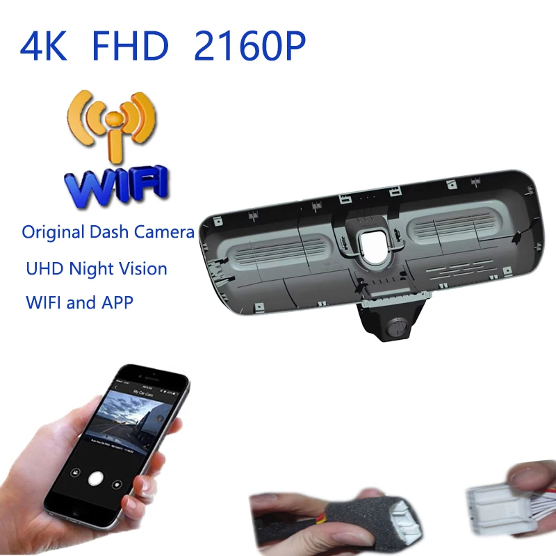 4K Plug And Play Car Video Recorder Wifi DVR Dash Camera For Great Wall HAVAL Da Gou Dargo 2020 2021 2022 2023 2024 2025
4K Plug And Play Car Video Recorder Wifi DVR Dash Camera For Great Wall HAVAL Da Gou Dargo 2020 2021 2022 2023 2024 2025