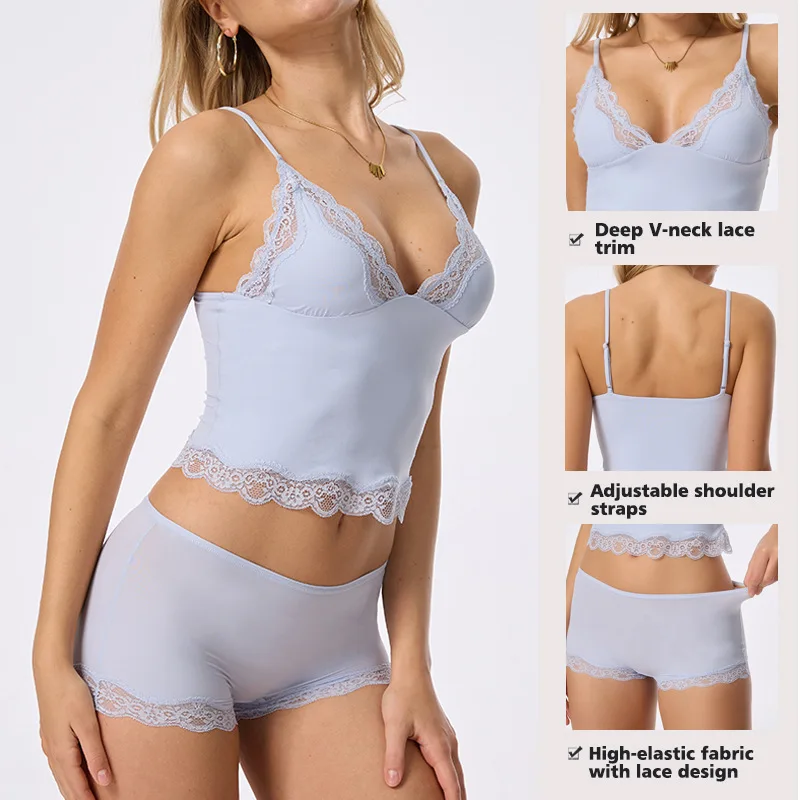 Lace Set Light Weight Triangle Strap Briefs Women's Underwear Floral Edge Casual Breathable Sleepwear Home Comfortable
Lace Set Light Weight Triangle Strap Briefs Women's Underwear Floral Edge Casual Breathable Sleepwear Home Comfortable