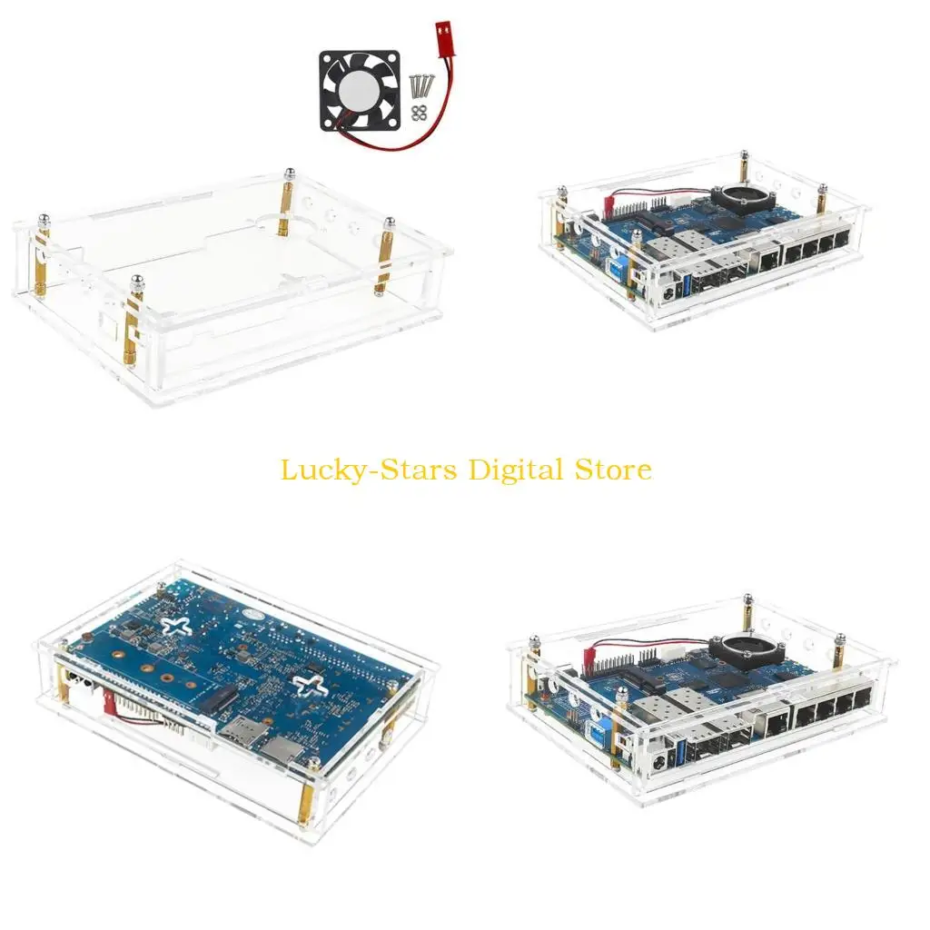T3EE Solid Acrylic Case for Banana Development Board Enclosure Development Board Protective Housing Accessories
T3EE Solid Acrylic Case for Banana Development Board Enclosure Development Board Protective Housing Accessories