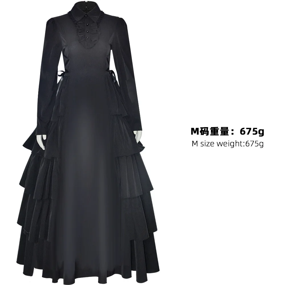 Medieval Victorian Dress, Halloween Renaissance Gothic Lace Queen Princess Long Dress
Medieval Victorian Dress, Halloween Renaissance Gothic Lace Queen Princess Long Dress